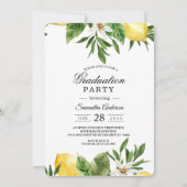 Moderne Waterverf gele leemten en leder Kaart (Voorkant)