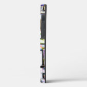 Moderne Waterverf Geometrische legant monogram Case-Mate iPhone Case (Achterkant / Links)