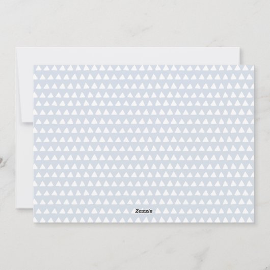 Moderne Waterverf Gold Foil Script Calligraphy Hol Feestdagenkaart (Achterkant)