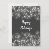 Moderne waterverf groene krans corporate kaart (Achterkant)