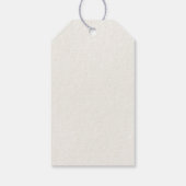 Moderne Waterverf Groene Olijftak Cadeaulabel (Achterkant)