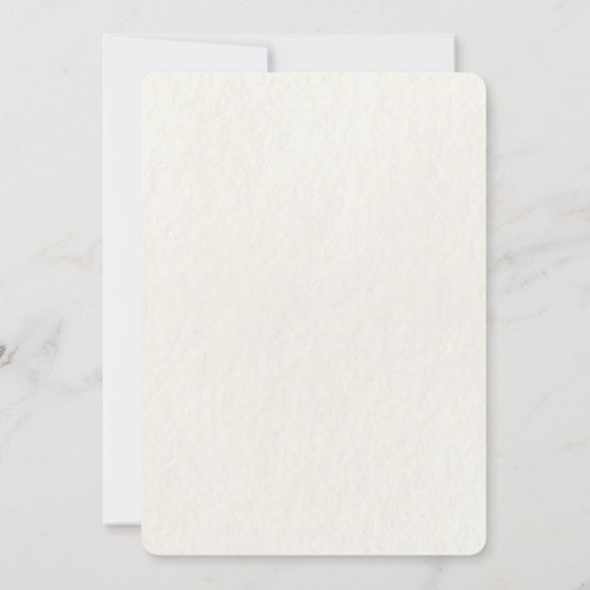 Moderne Waterverf Groene Olijftak Kaart (Achterkant)