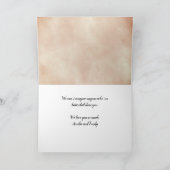 Moderne Waterverf Happy Father Day Foto Kaart (Binnen)