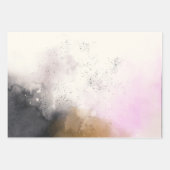 Moderne Waterverf Inpakpapier Vel (Voorkant 3)