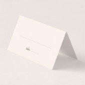 Moderne Waterverf Jewel Tones Wedding Place Card Kaart (Voorkant)