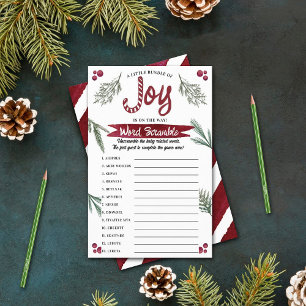Moderne Waterverf "Joy" Baby shower snoepriet