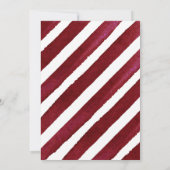 Moderne Waterverf "Joy" Baby shower snoepriet Kaart (Achterkant)