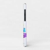 Moderne waterverf Kerst kleurrijke dennenboom Case-Mate iPhone Case (Achterkant/links)