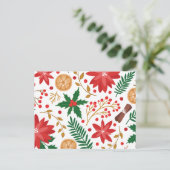 Moderne Waterverf kerstboompijn Feestdagenkaart (Staand voorkant)