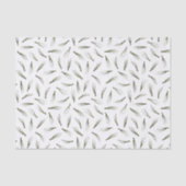 Moderne Waterverf kerstmis met Needle Greenery Tissuepapier (Voorkant)