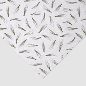 Moderne Waterverf kerstmis met Needle Greenery Tissuepapier (Detail)