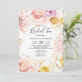 Moderne Waterverf kleurrijk Lijst Kaart (Staand voorkant)