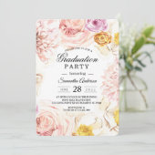 Moderne Waterverf kleurrijk Lijst Kaart (Staand voorkant)