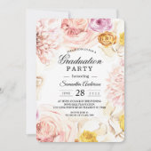 Moderne Waterverf kleurrijk Lijst Kaart (Voorkant)