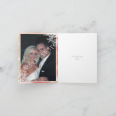 Moderne waterverf koraalrif bruiloft Bedankt (Binnen)