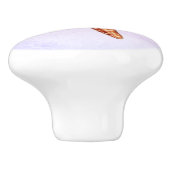 Moderne Waterverf kuststrand Zeesterren schelpen Keramische Knop (Zijkant)