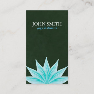 Moderne Waterverf Lotus Flower Logo Yoga Business Visitekaartje