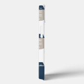 Moderne Waterverf minimalistische huispatroonnaam Case-Mate iPhone Case (Achterkant / Rechts)