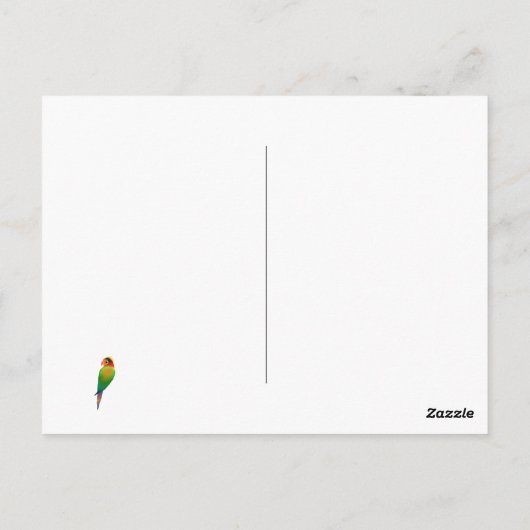 Moderne Waterverf Monstera Greenery Leaf Pattern Briefkaart (Achterkant)