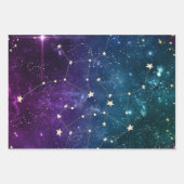 Moderne Waterverf Moon Celestial Inpakpapier Vel (Voorkant 3)