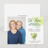 Moderne Waterverf Nieuw Buurland Briefkaart (Voorkant / Achterkant)