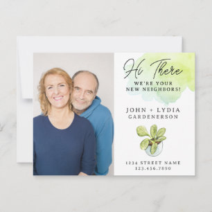 Moderne Waterverf Nieuw Buurland Briefkaart