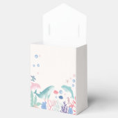 Moderne Waterverf onder het Zee Baby shower Bedankdoosjes (Geopend)