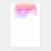 Moderne Waterverf op maat Post-it® Notes (Voorkant)