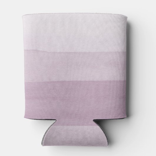 Moderne Waterverf Paarse ombre Wedding Blikjeskoeler (Achterkant)