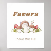 Moderne Waterverf paddenstoel voor gebruik