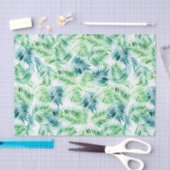 Moderne Waterverf palmbladeren Tissuepapier (Craft)