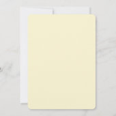 Moderne Waterverf Pastel Gele Lemons & Leaf Kaart (Achterkant)