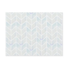 Moderne waterverf pastel mint chevron patroon
