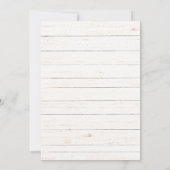 Moderne Waterverf Patriottische 4 juli BBQ Kaart (Achterkant)