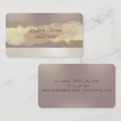 Moderne Waterverf penseelstreek Visitekaartje (Voorkant / Achterkant)