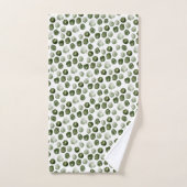 Moderne Waterverf Polka Dots Bad Handdoek (Handdoek)
