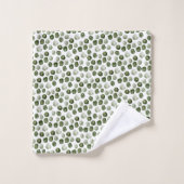 Moderne Waterverf Polka Dots Bad Handdoek (Wasdoekje)