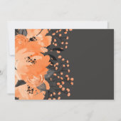 Moderne Waterverf pompoen Herfst 1e verjaardag Kaart (Achterkant)