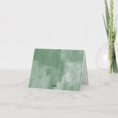 Moderne Waterverf Prettige feestdagen (Achterkant)