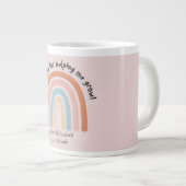 Moderne Waterverf Regenboog Leraar Dank U Mok (Voorkant rechts)