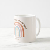 Moderne Waterverf Regenboog Leraar Dank U Mok (Voorkant rechts)