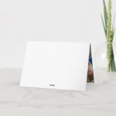 Moderne Waterverf regenboogleraar Hartelijk dank Kaart (Achterkant)