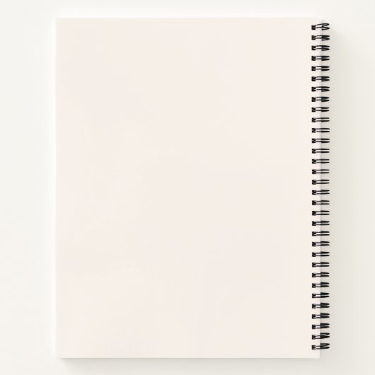 Moderne Waterverf regenboogleraar Hartelijk dank Notitieboek (Achterkant)