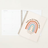 Moderne Waterverf regenboogleraar Hartelijk dank Planner (Display)