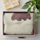 Moderne Waterverf rode kreeft patroon Tissuepapier (Geschenk)