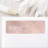 Moderne Waterverf Roos Gold ID816 Etiket (Insitu)