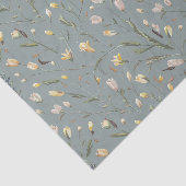 Moderne waterverf roze gele bloemen tissuepapier (Detail)