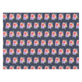 Moderne Waterverf Rozen Floral Bouquet Pattern Tafelkleed (Voorkant (Horizontaal))