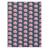 Moderne Waterverf Rozen Floral Bouquet Pattern Tafelkleed (Voorkant)