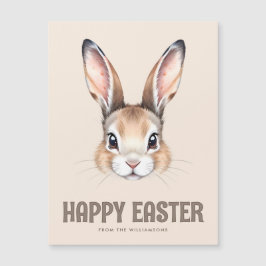 Moderne Waterverf Schattigee Paashaas Magnetische 